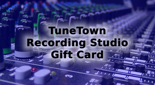 TuneTown Recording Gift Card - TuneTown Music Gear